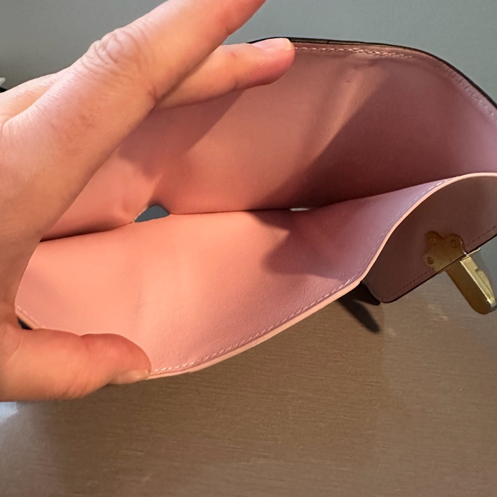 Louis Vuitton Pink and Brown Wallet - Picture 6 of 10